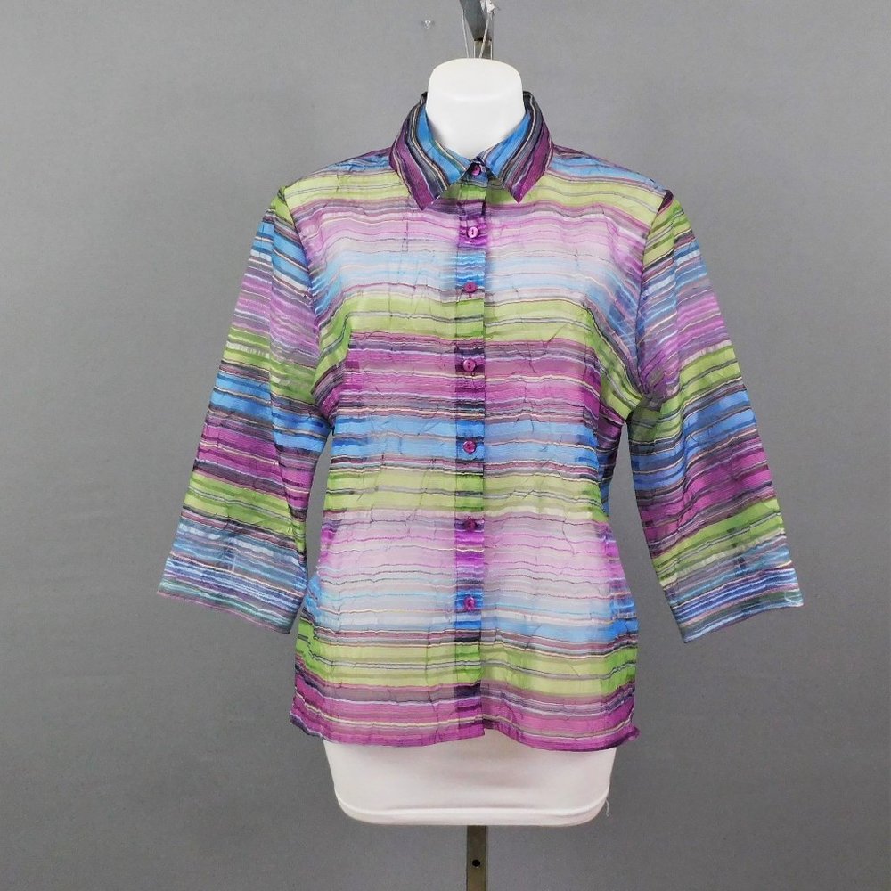 Elementz Women Shirt Multicolor L‎
